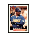 1992 Bowman Greg Vaughn Baseball Cards #496