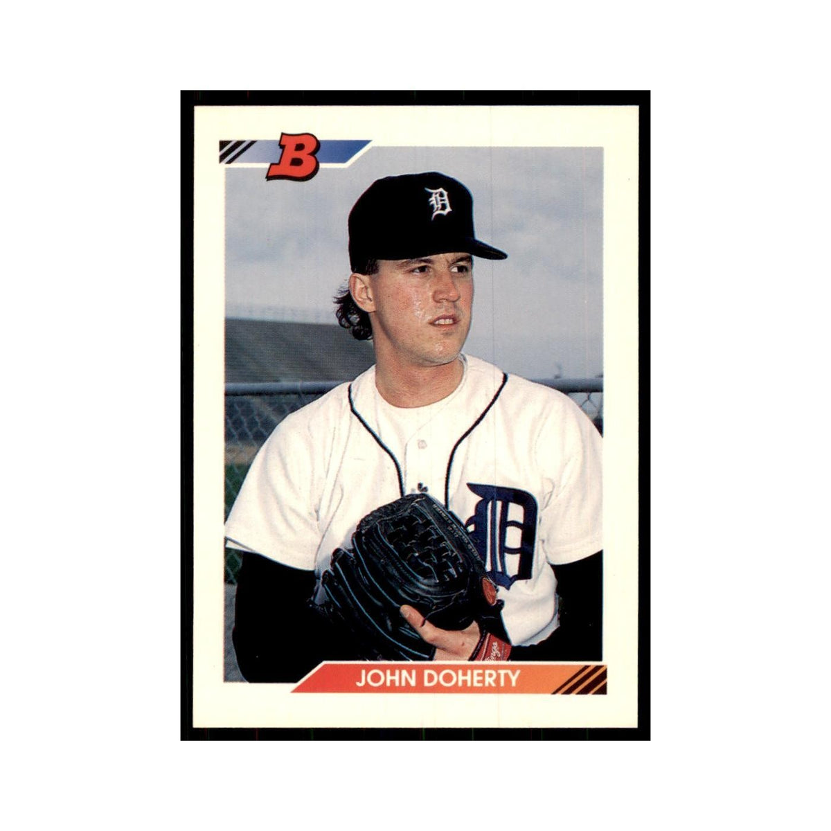 1992 Bowman John Doherty Baseball Cards #518