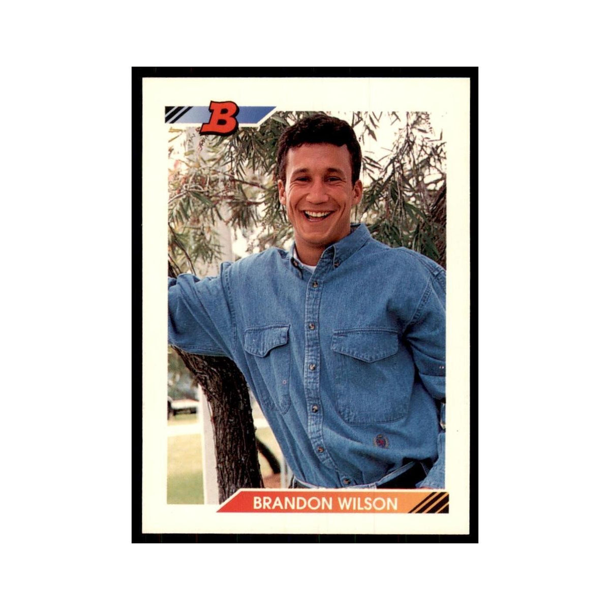 1992 Bowman Brandon Wilson Baseball Cards #632