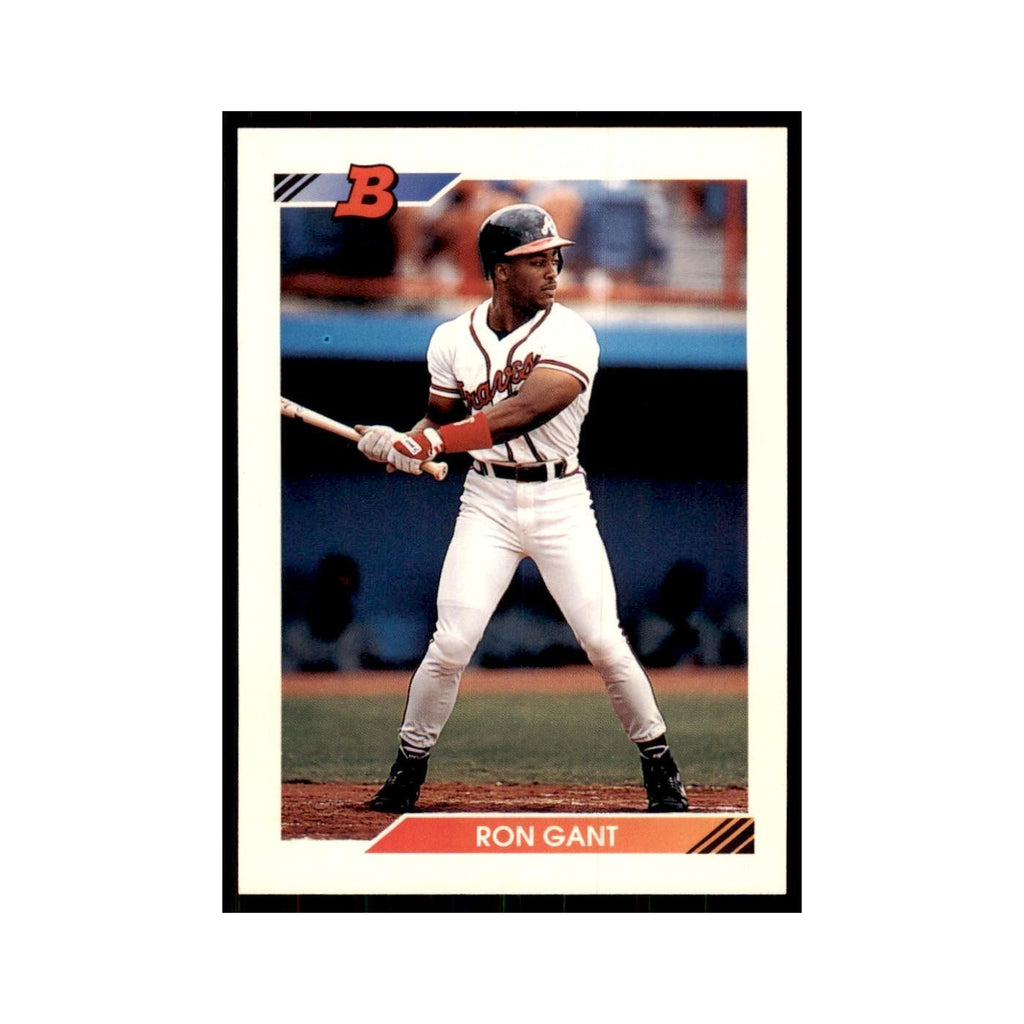 1992 Bowman Ron Gant Baseball Cards #534