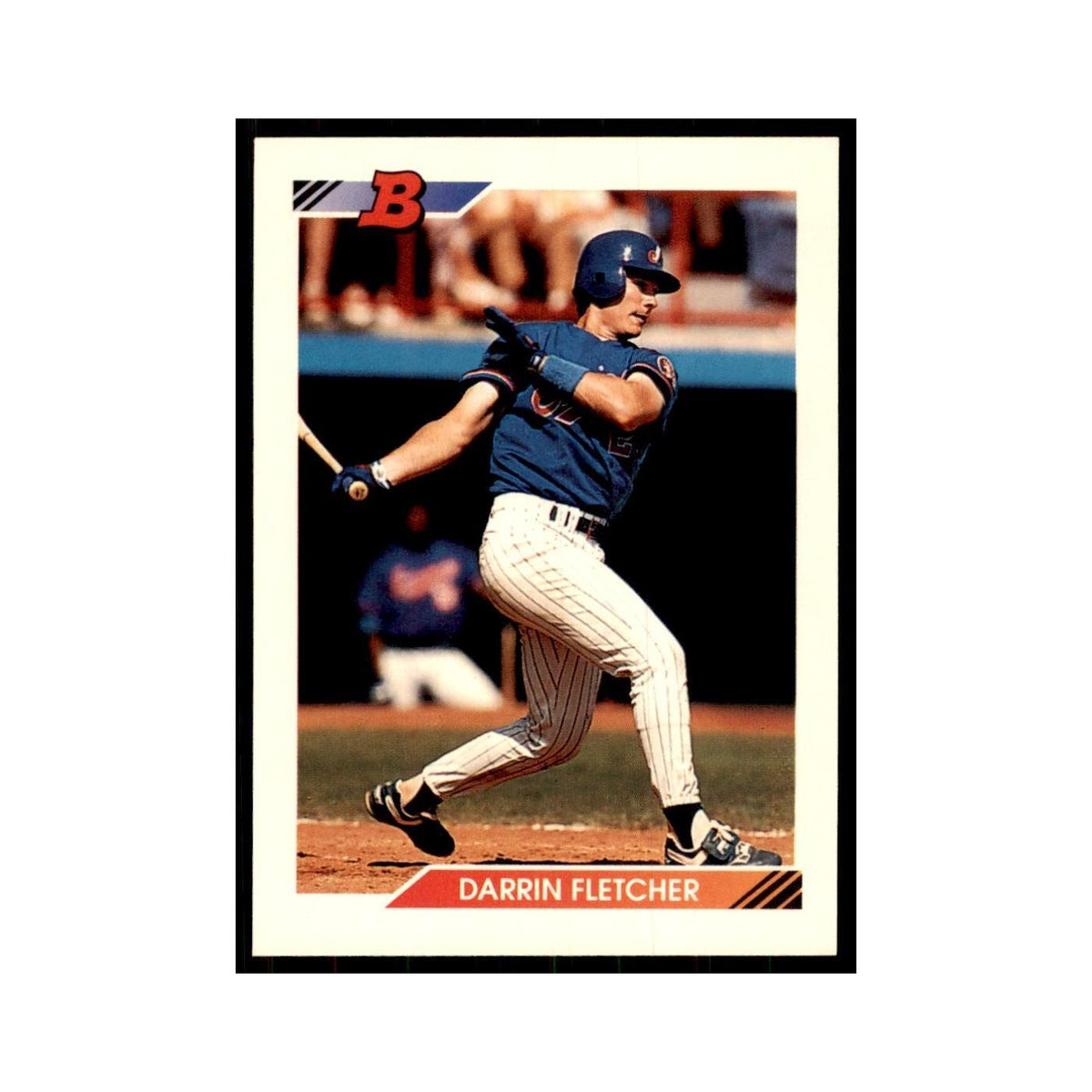 1992 Bowman Darrin Fletcher Baseball Cards #609