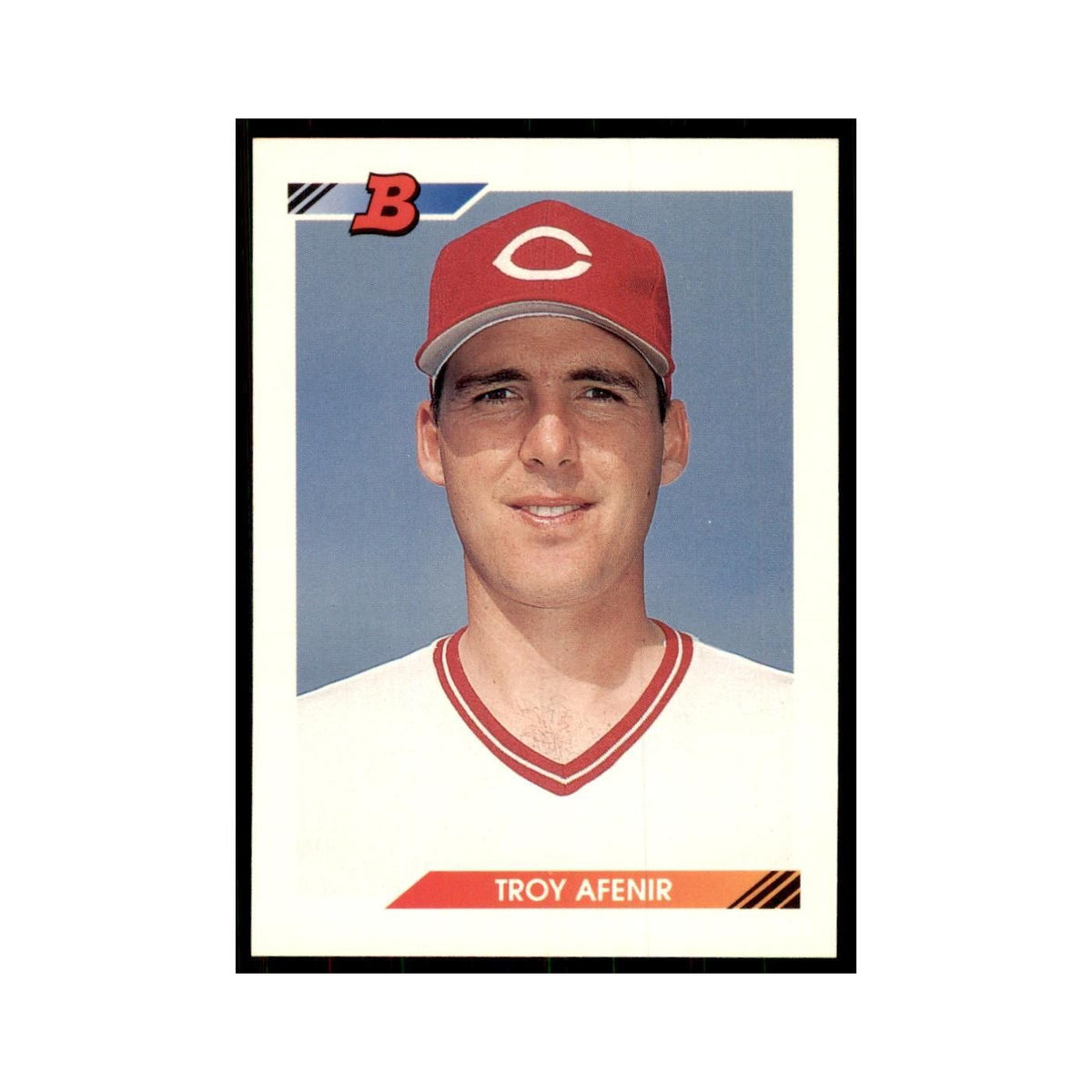 1992 Bowman Troy Afenir Baseball Cards #509