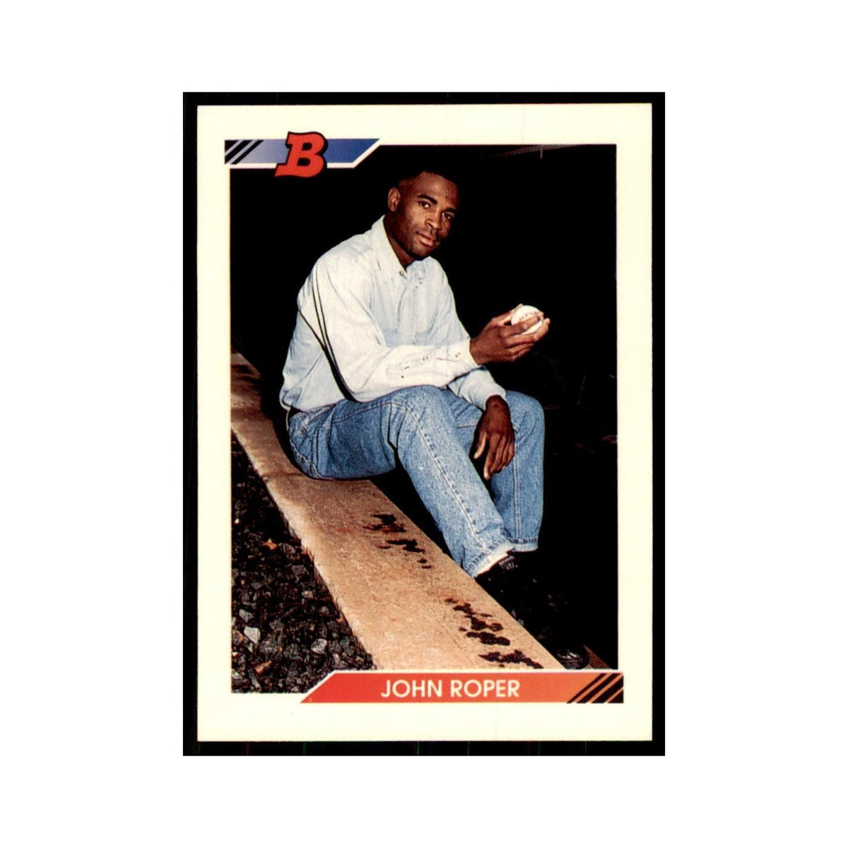 1992 Bowman John Roper Baseball Cards #528