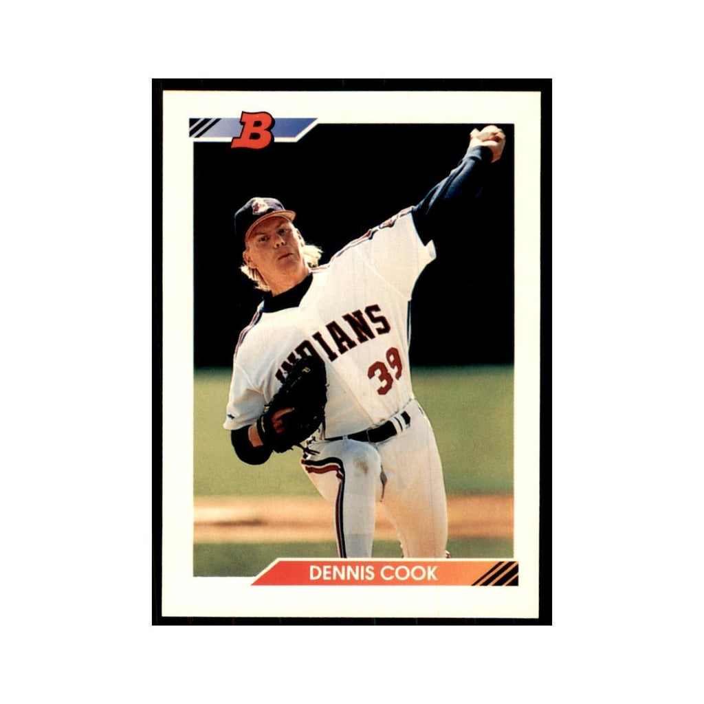 1992 Bowman Dennis Cook Baseball Cards #497