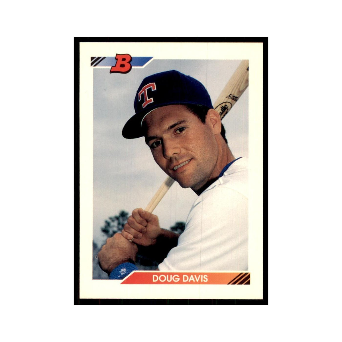 1992 Bowman Doug Davis Baseball Cards #490