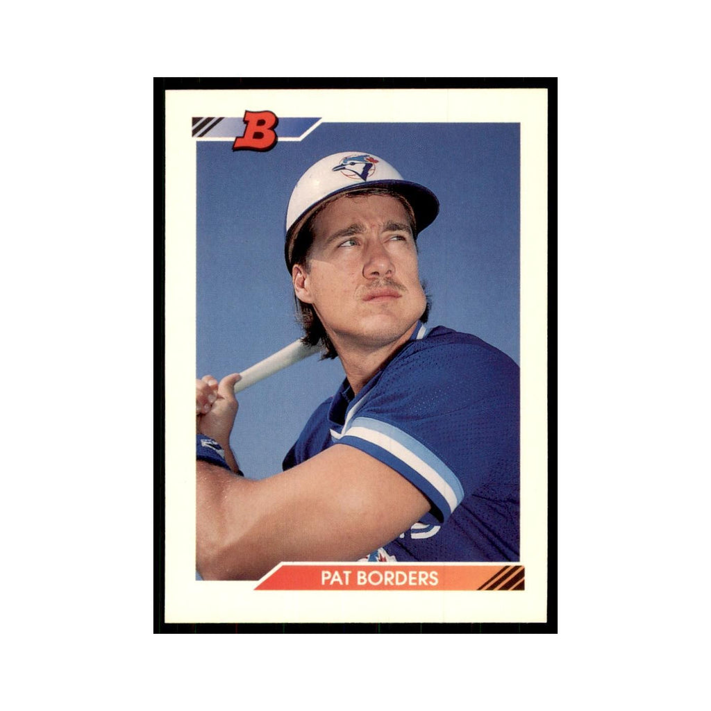 1992 Bowman Pat Borders Baseball Cards #646