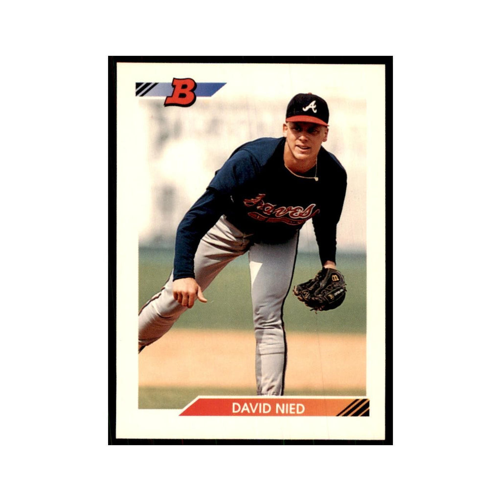 1992 Bowman David Nied Baseball Cards #504
