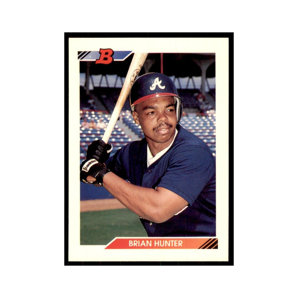 1992 Bowman Brian Hunter Baseball Cards #662
