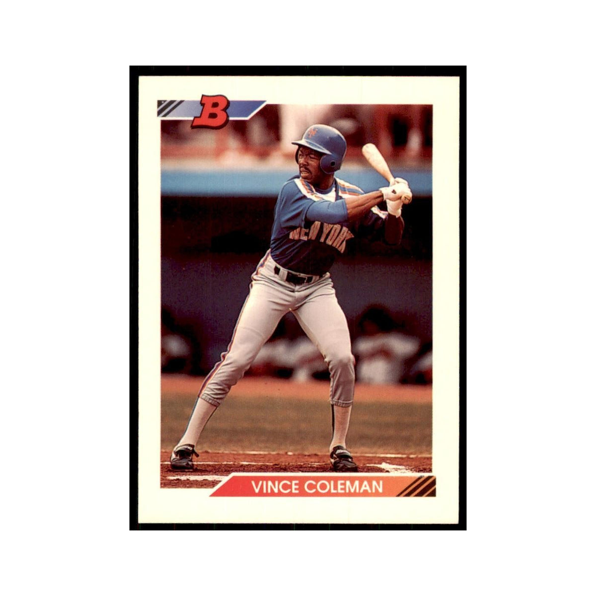1992 Bowman Vince Coleman Baseball Cards #613