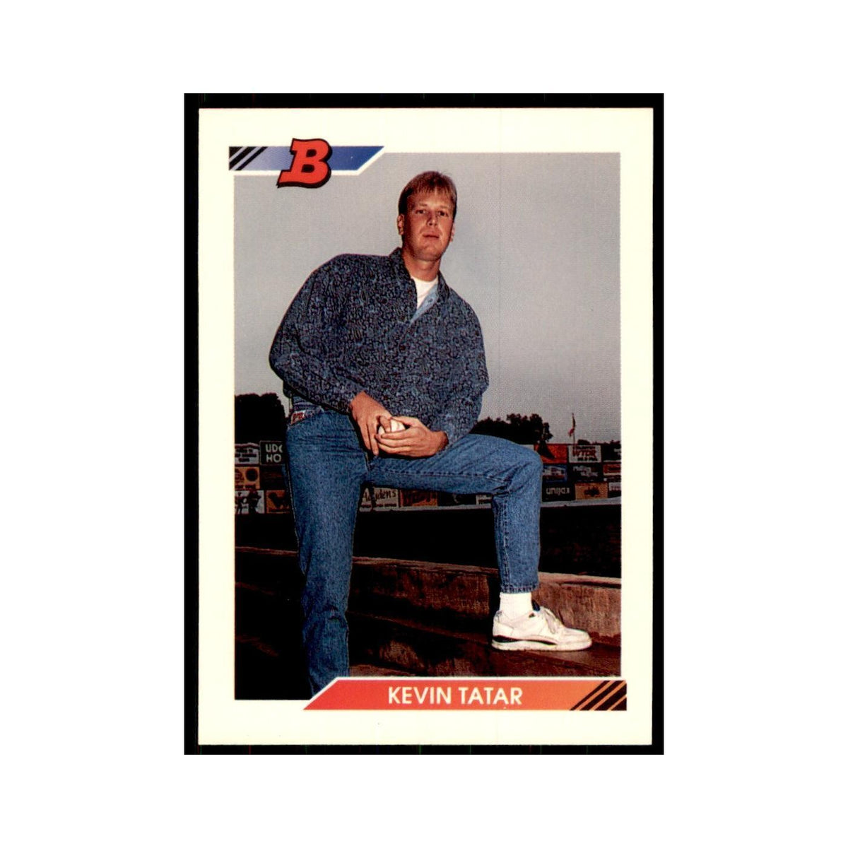 1992 Bowman Kevin Tatar Baseball Cards #621