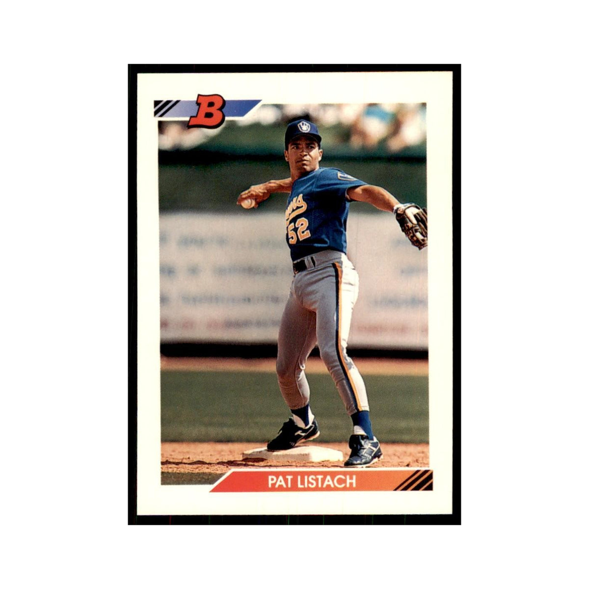 1992 Bowman Pat Listach Baseball Cards #526
