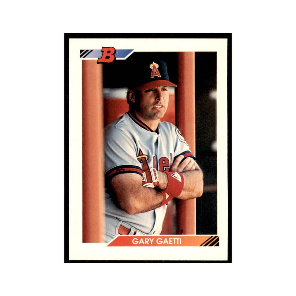 1992 Bowman Gary Gaetti Baseball Cards #564