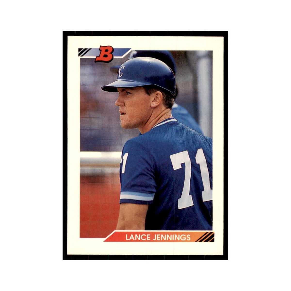 1992 Bowman Lance Jennings Baseball Cards #633