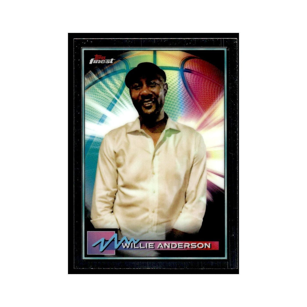 Willie Anderson 2021 Topps Finest #45 Basketball Card NM