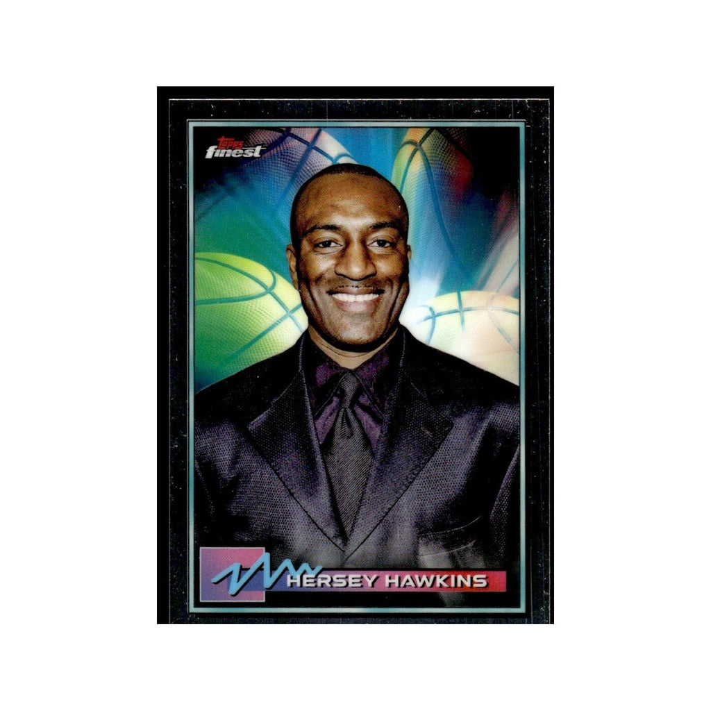 Hersey Hawkins 2021 Topps Finest #31 Basketball Card NM