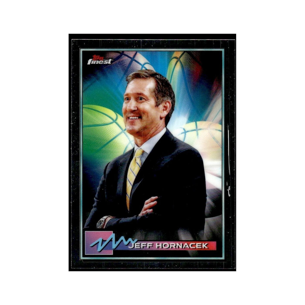 Jeff Hornacek 2021 Topps Finest #59 Basketball Card NM