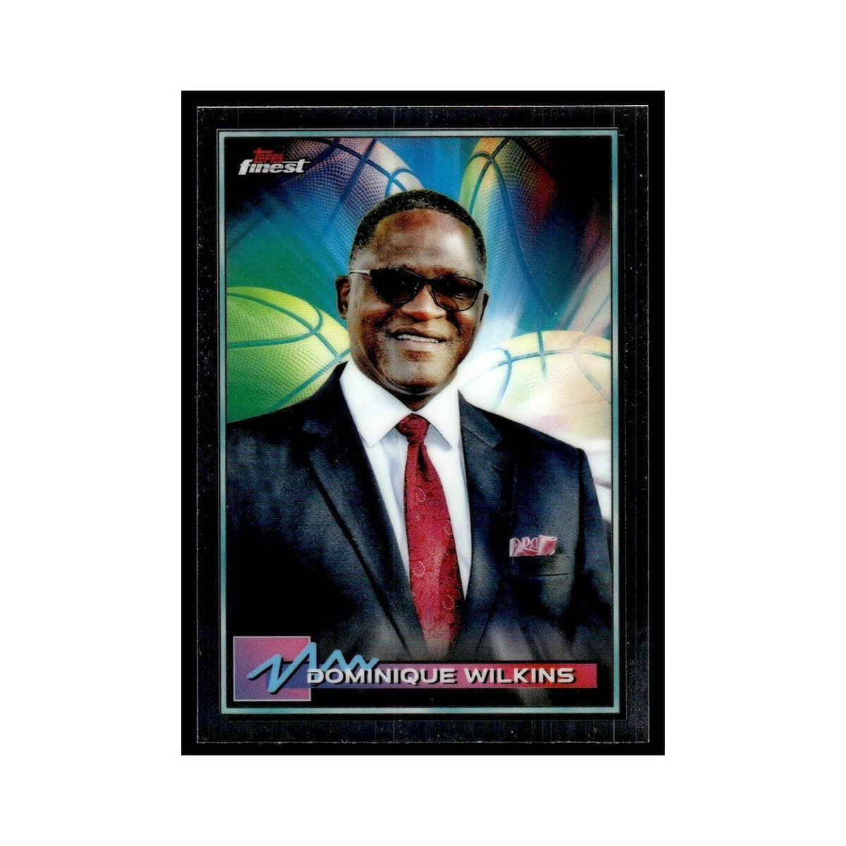 Dominique Wilkins 2021 Topps Finest #21 Basketball Card NM