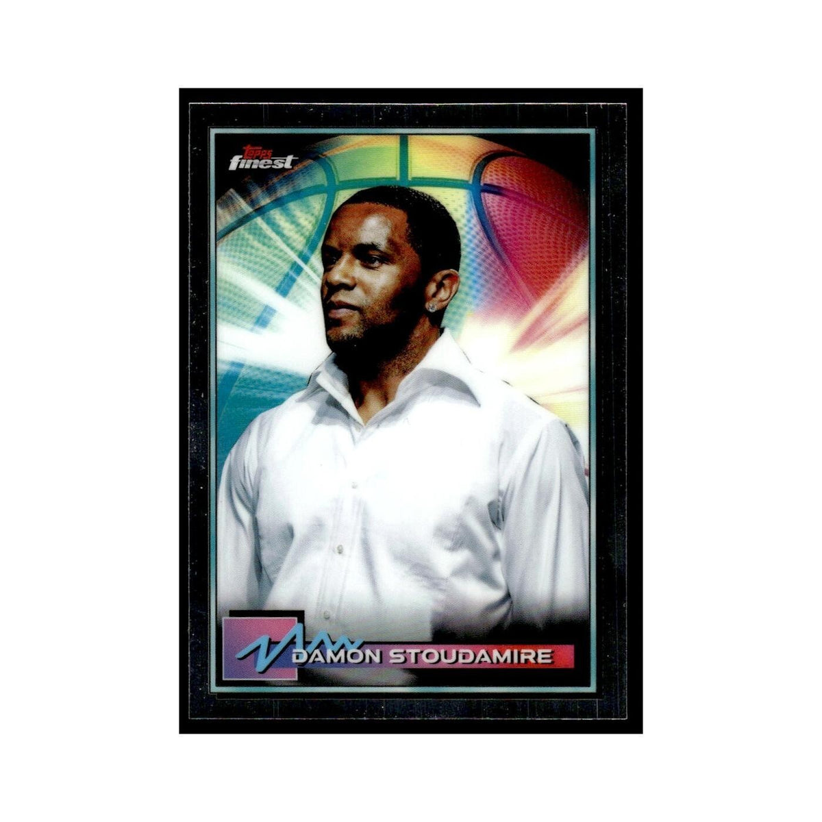 Damon Stoudamire 2021 Topps Finest #57 Basketball Card NM