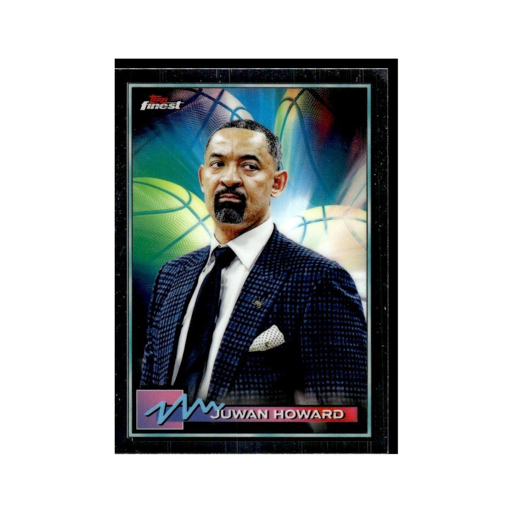 Juwan Howard 2021 Topps Finest #37 Basketball Card NM