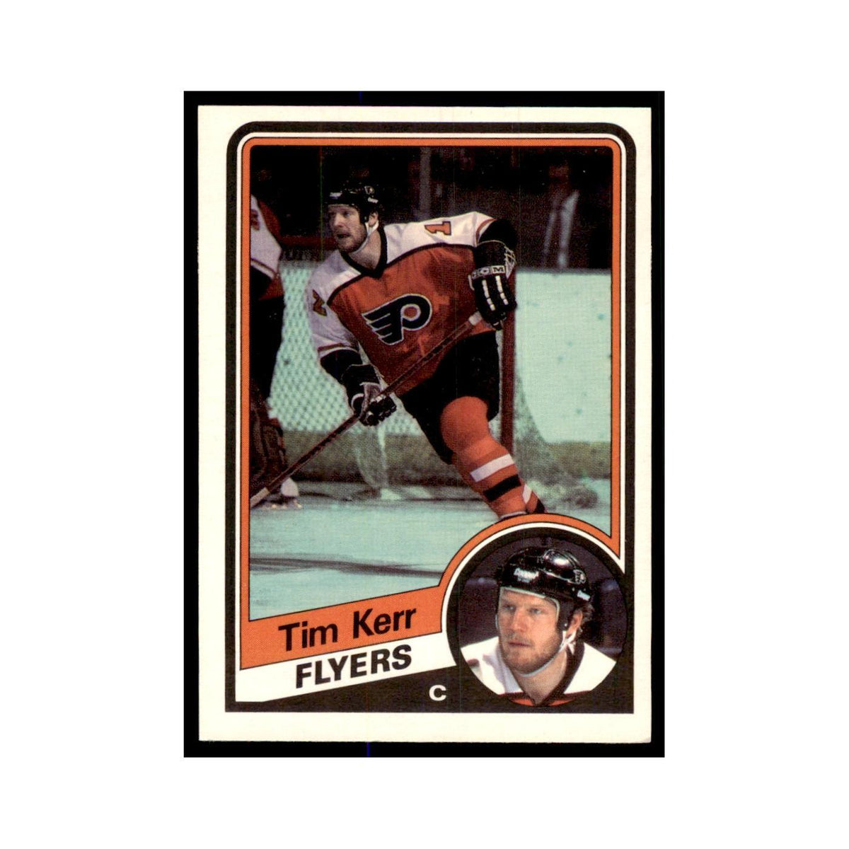 1984 O-Pee-Chee Tim Kerr Philadelphia Flyers #162