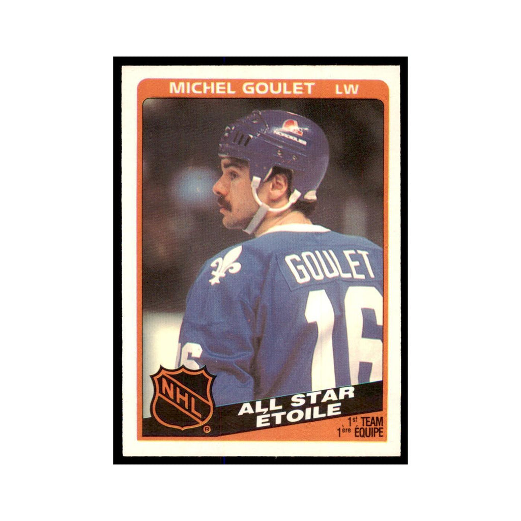 1984 O-Pee-Chee Michel Goulet Quebec Nordiques #207