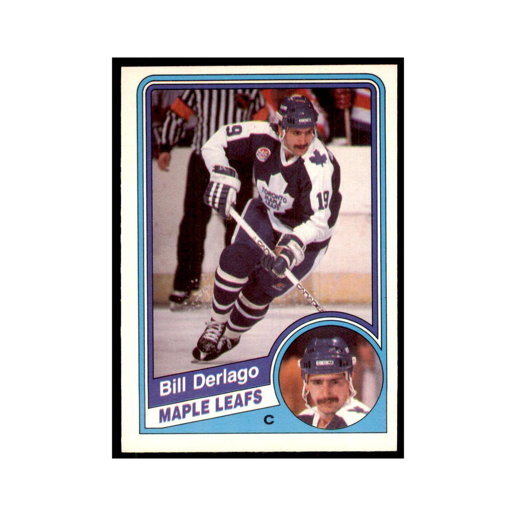 1984 O-Pee-Chee Bill Derlago Toronto Maple Leafs #300