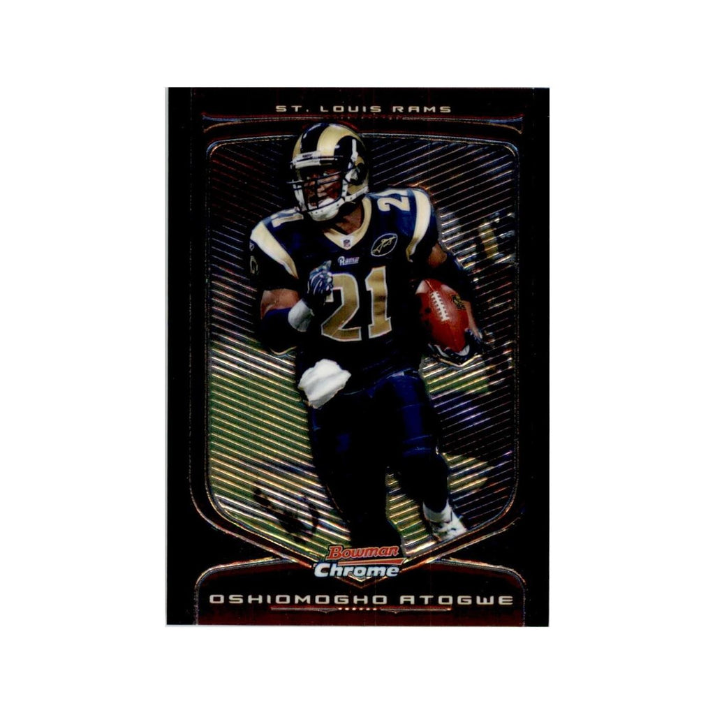 2009 Bowman Chrome Oshiomogho Atogwe Football Cards #109.0