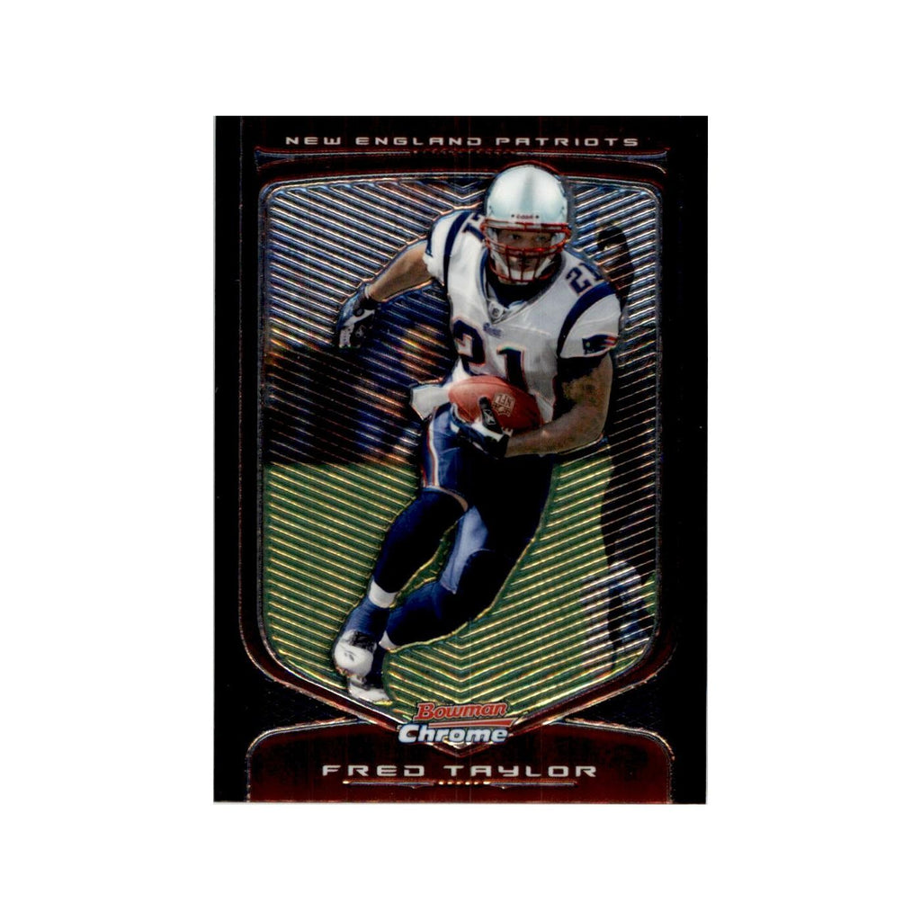 2009 Bowman Chrome Fred Taylor Football Cards #41.0