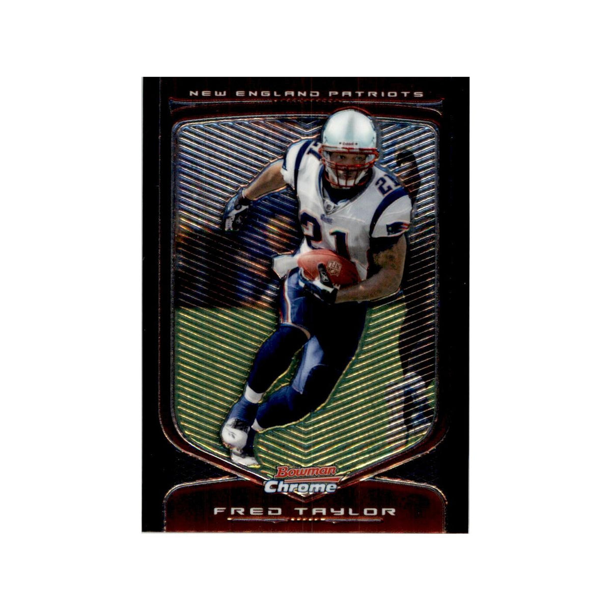 2009 Bowman Chrome Fred Taylor Football Cards #41.0