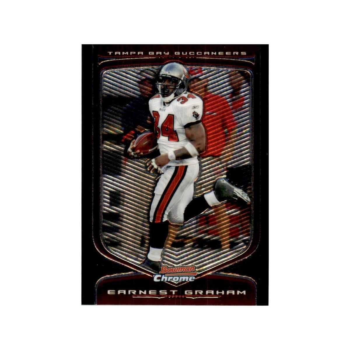 2009 Bowman Chrome Earnest Graham Football Cards #47.0