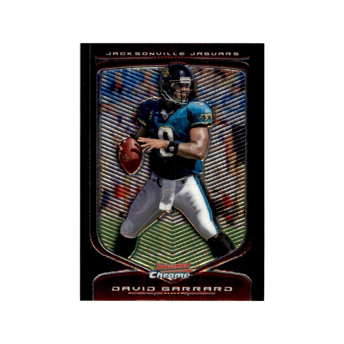 2009 Bowman Chrome David Garrard Football Cards #25.0