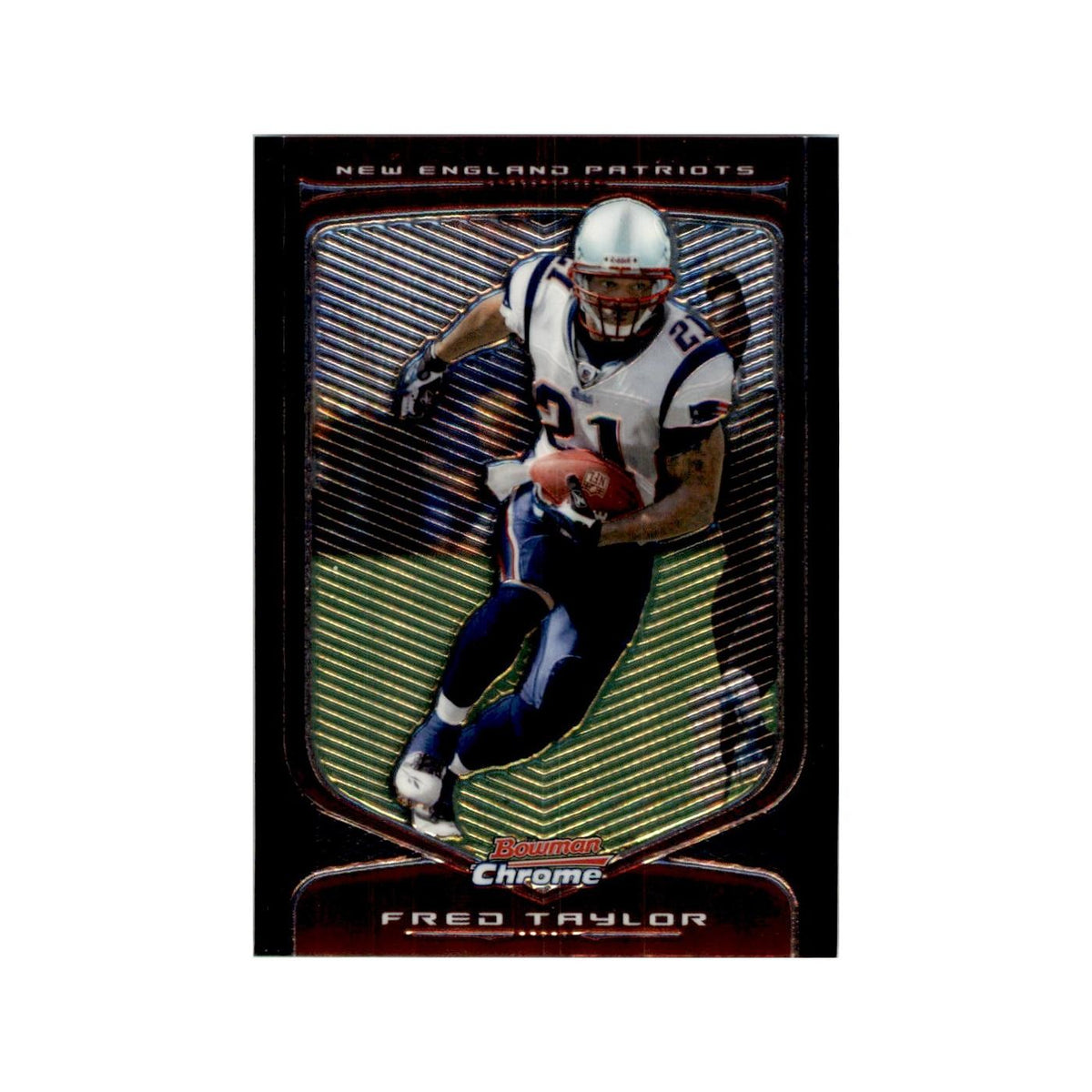 2009 Bowman Chrome Fred Taylor Football Cards #41.0
