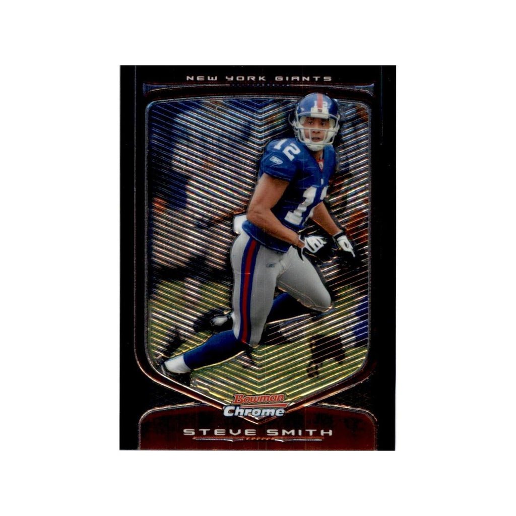 2009 Bowman Chrome Steve Smith Football Cards #5.0