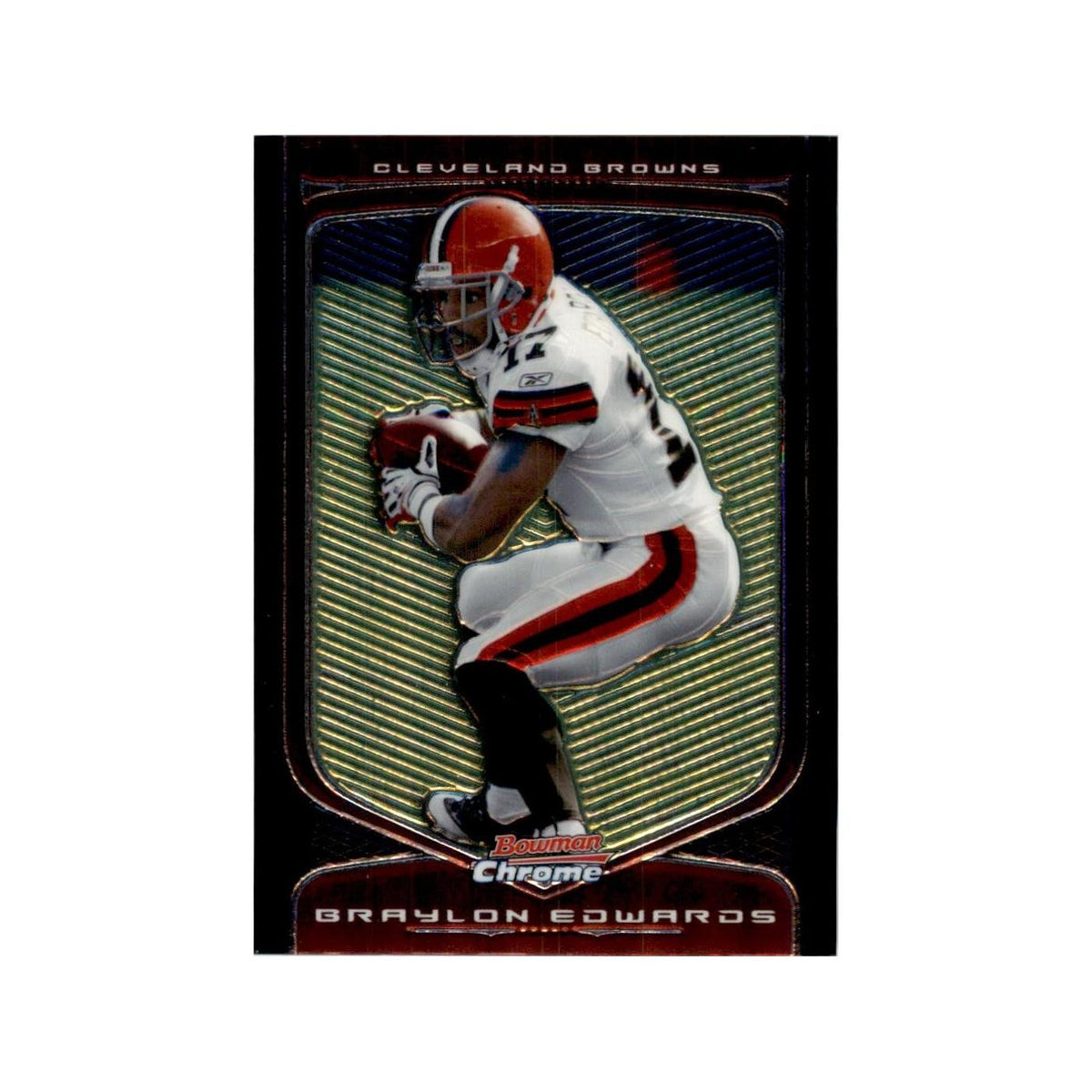 2009 Bowman Chrome Braylon Edwards Football Cards #77.0