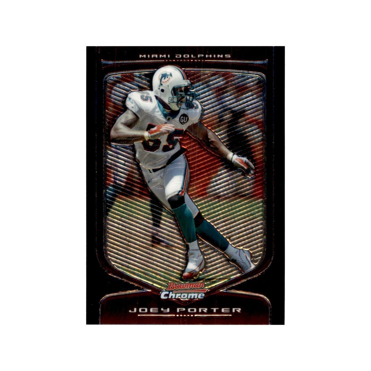 2009 Bowman Chrome Joey Porter Football Cards #104.0