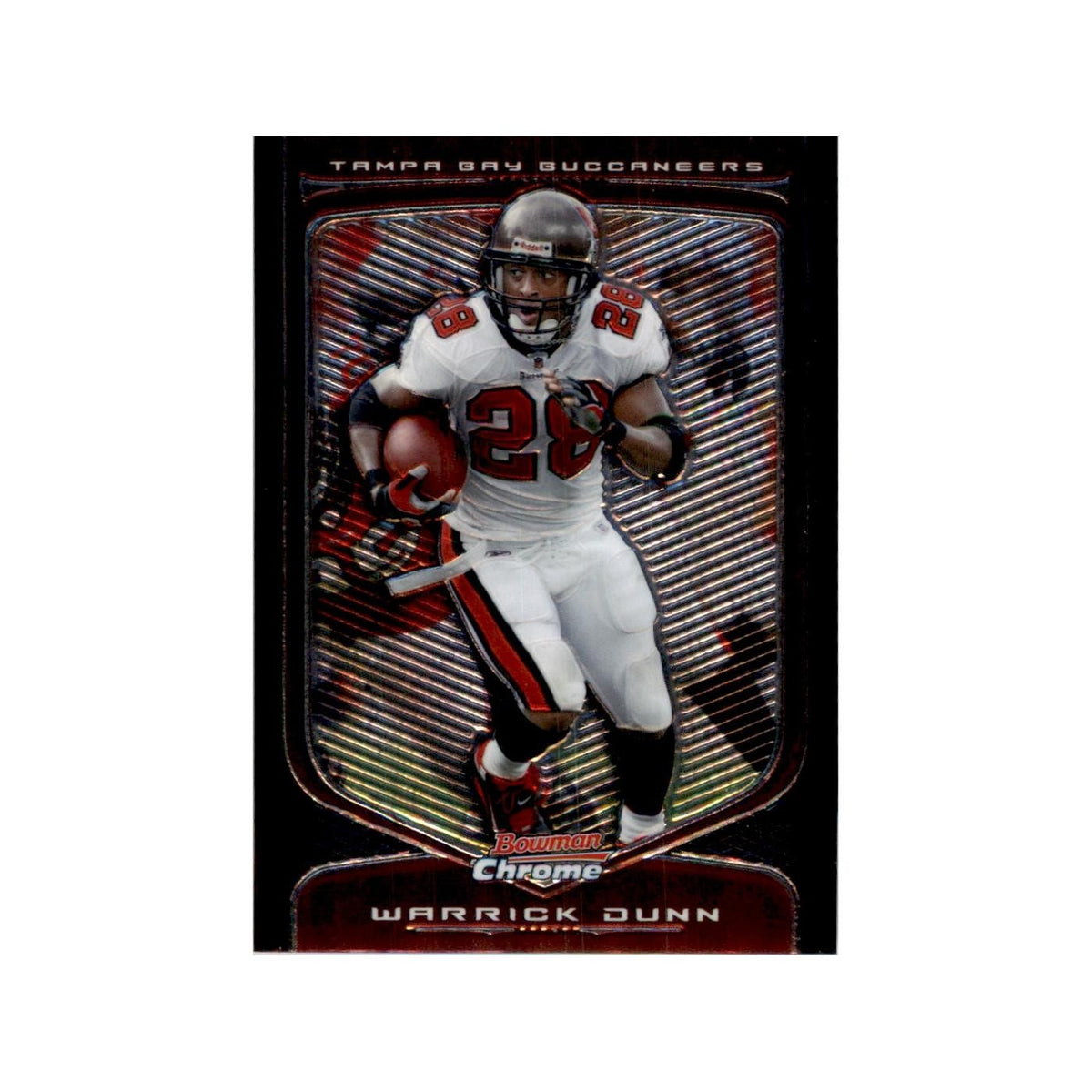 2009 Bowman Chrome Warrick Dunn Football Cards #59.0