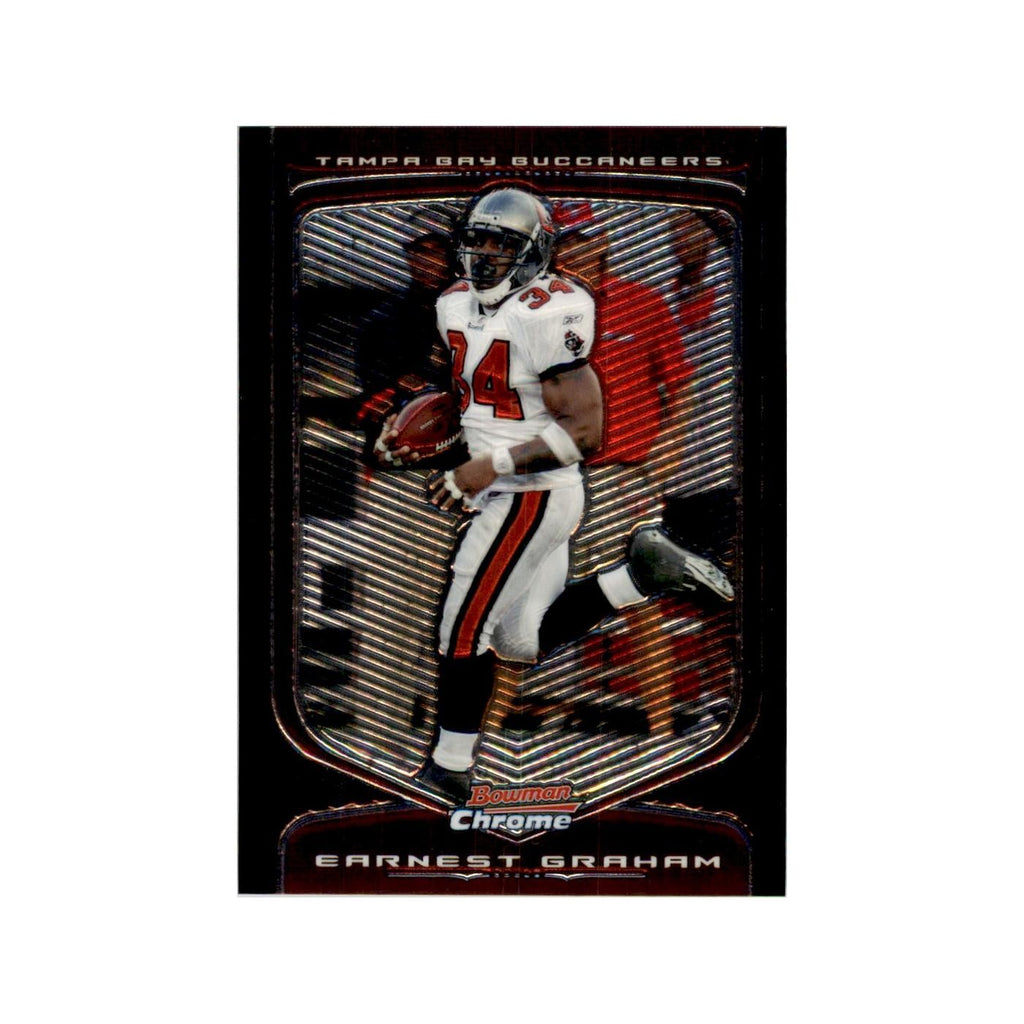 2009 Bowman Chrome Earnest Graham Football Cards #47.0