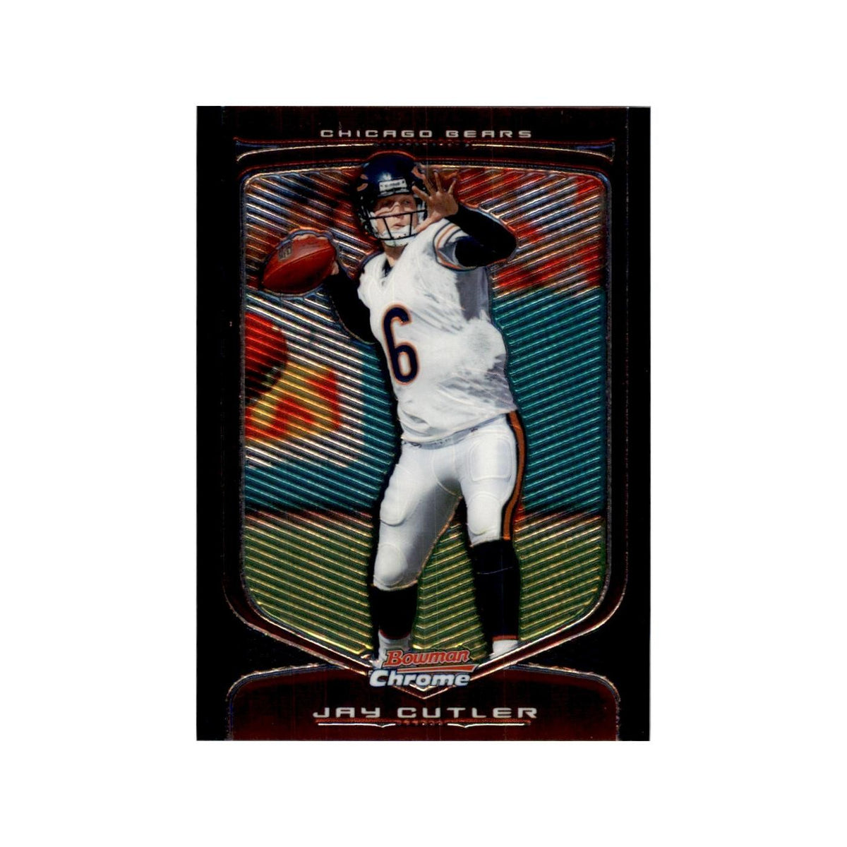 2009 Bowman Chrome Jay Cutler Football Cards #8.0