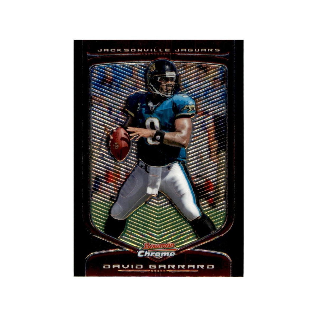 2009 Bowman Chrome David Garrard Football Cards #25.0