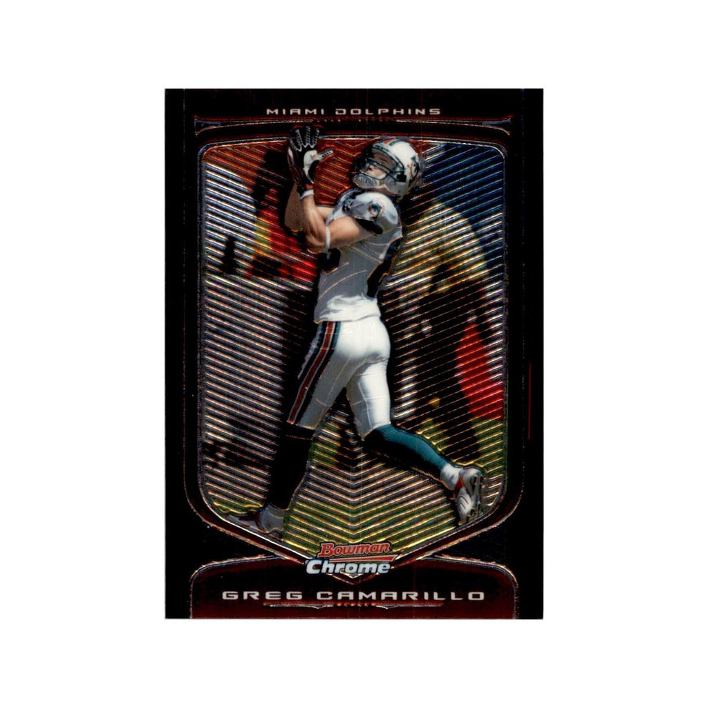 2009 Bowman Chrome Greg Camarillo Football Cards #90.0