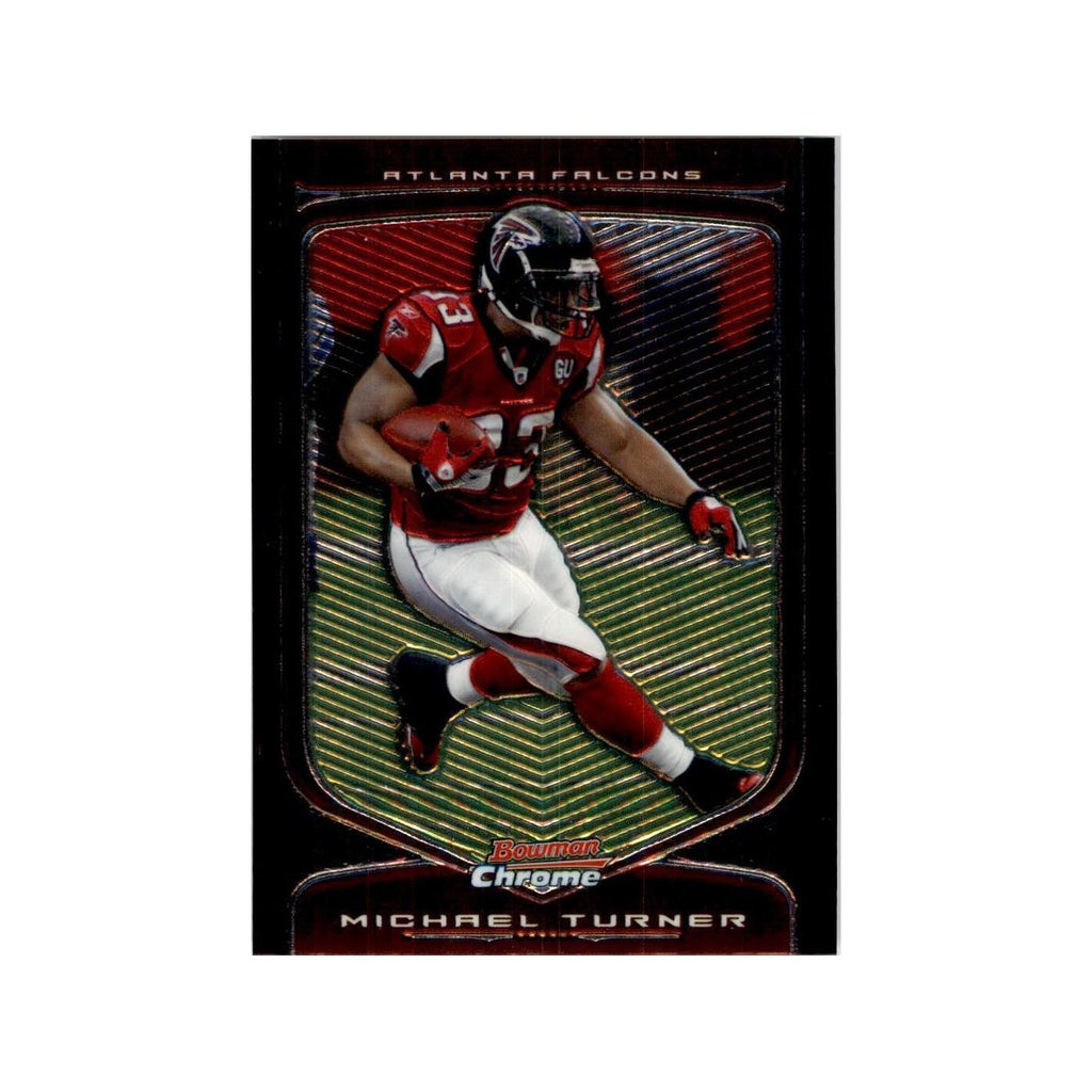 2009 Bowman Chrome Michael Turner Football Cards #36.0