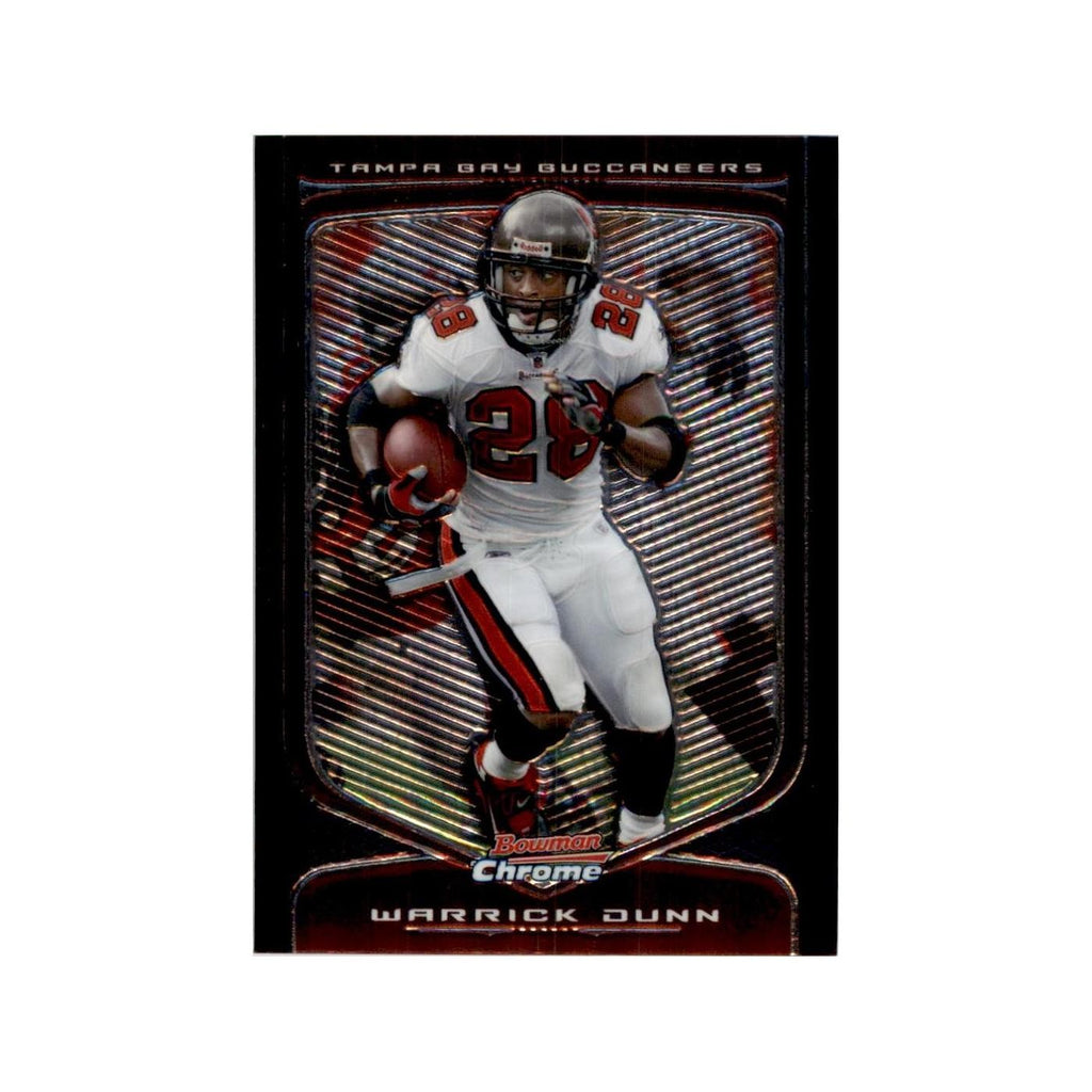 2009 Bowman Chrome Warrick Dunn Football Cards #59.0