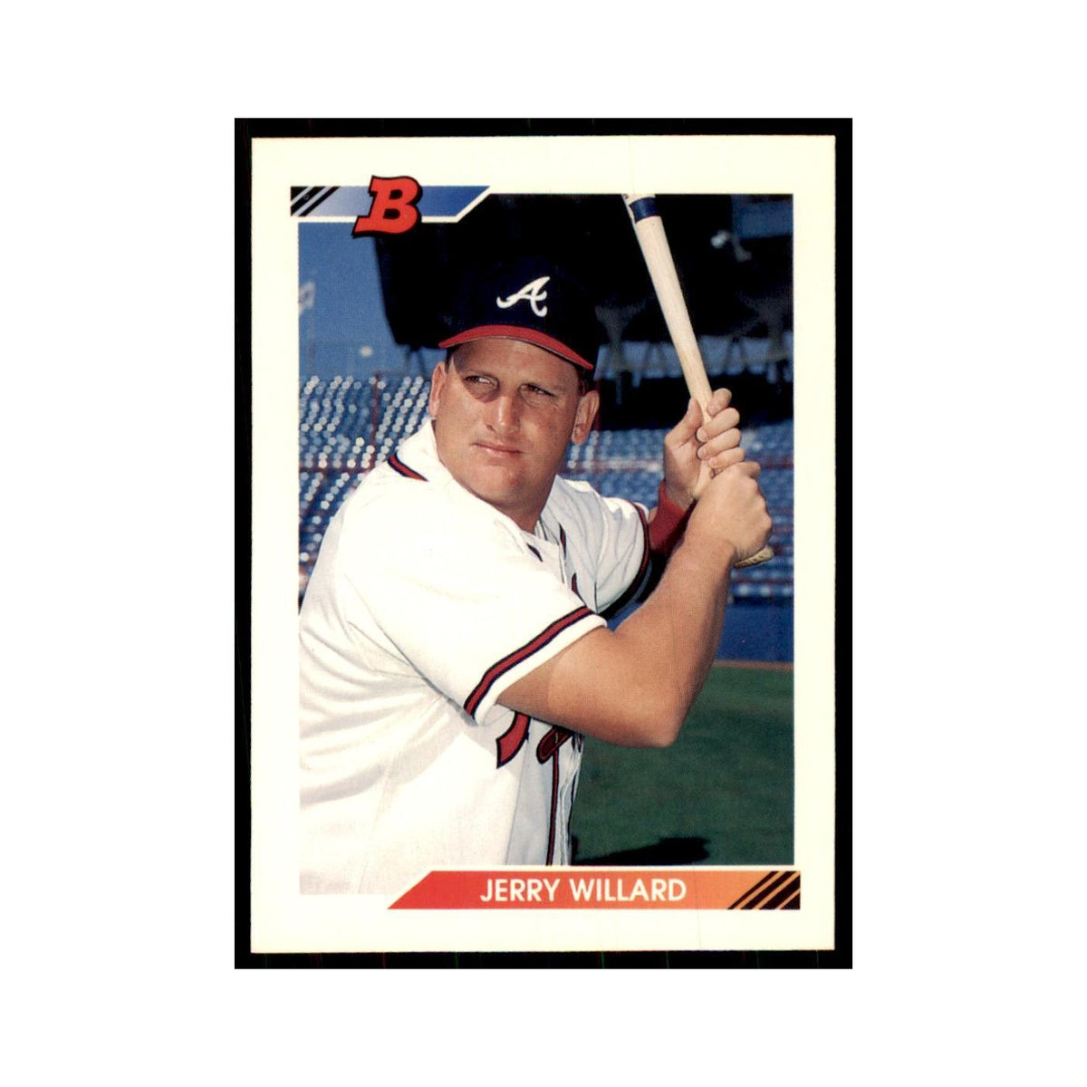 1992 Bowman Jerry Willard Baseball Cards #470