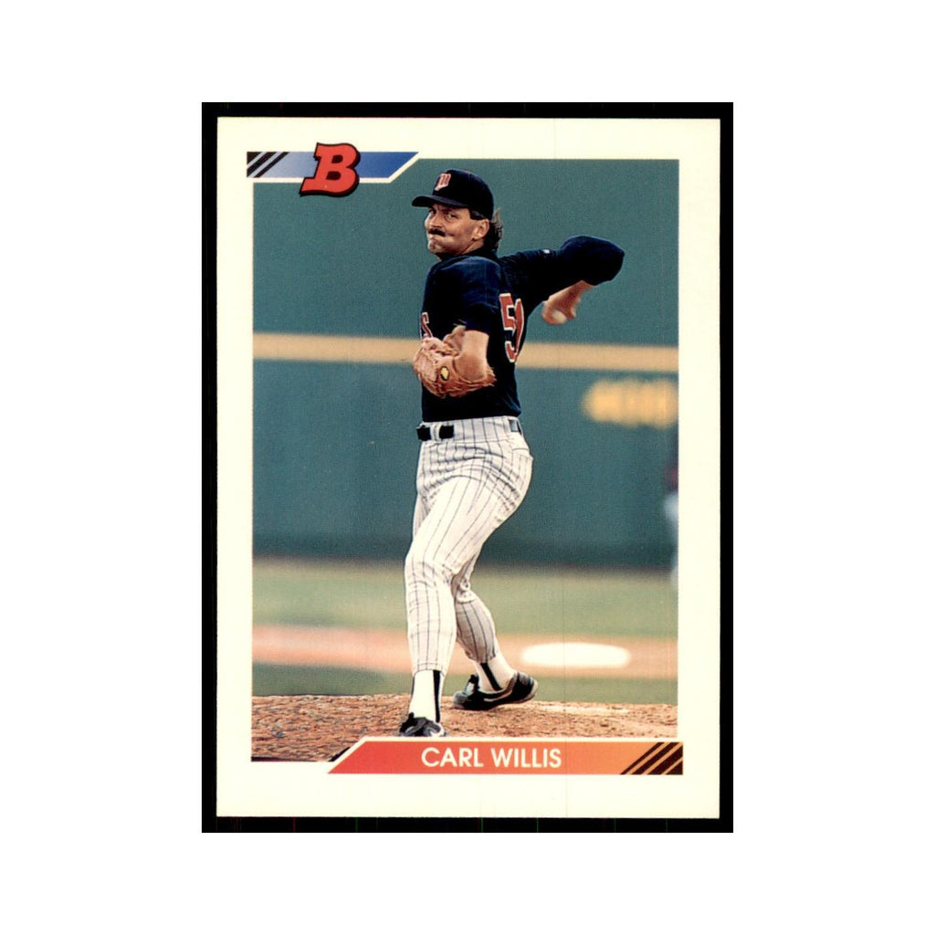 1992 Bowman Carl Willis Baseball Cards #466
