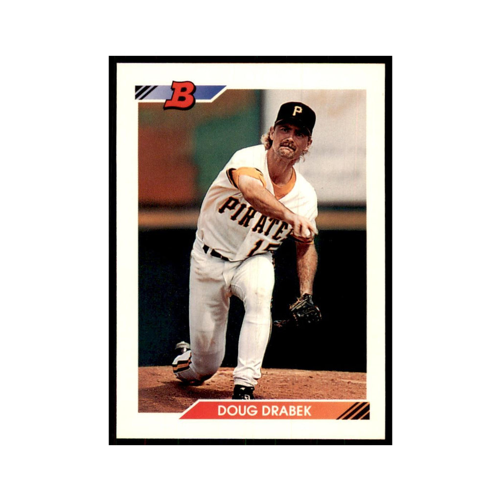 1992 Bowman Doug Drabek Baseball Cards #465
