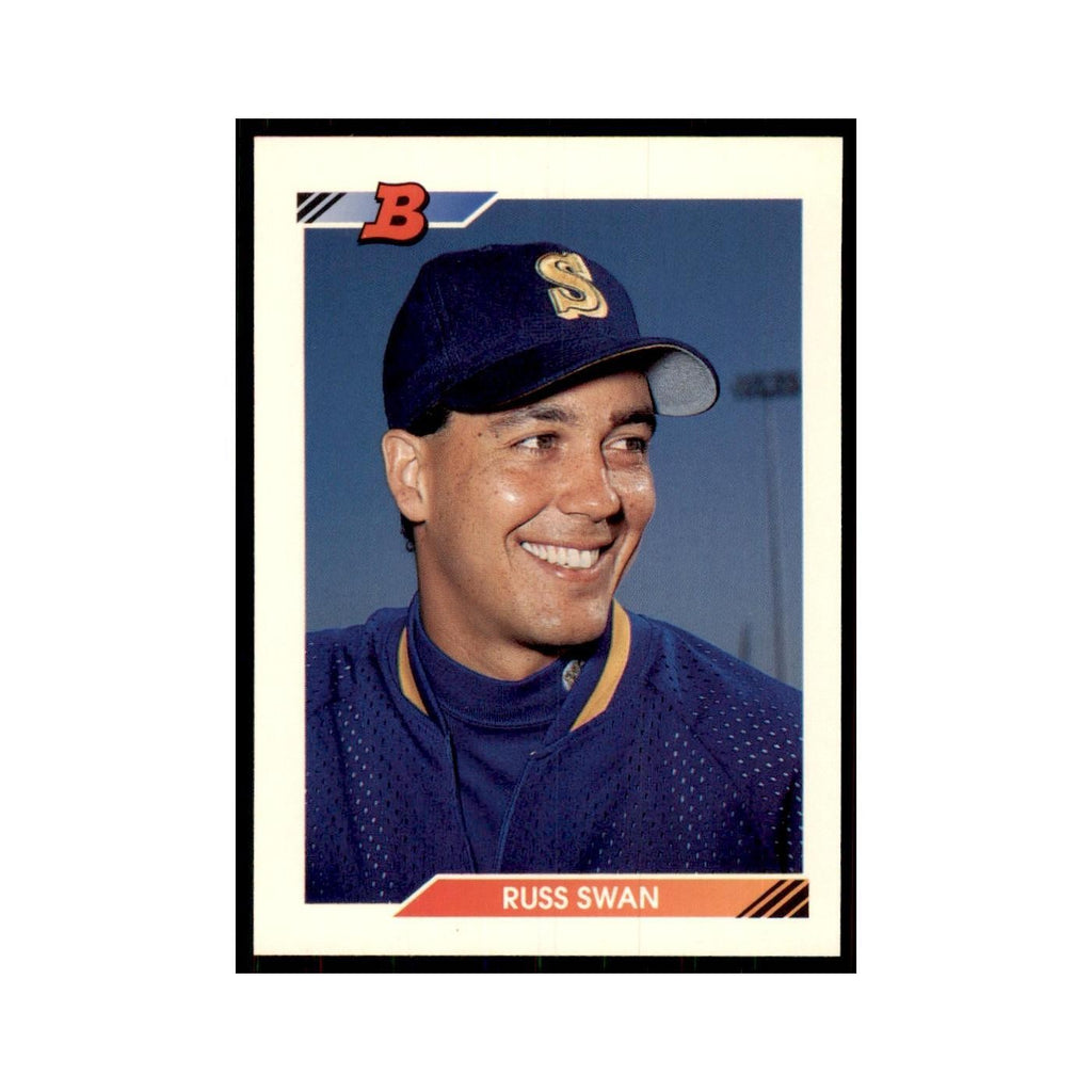 1992 Bowman Russ Swan Baseball Cards #378