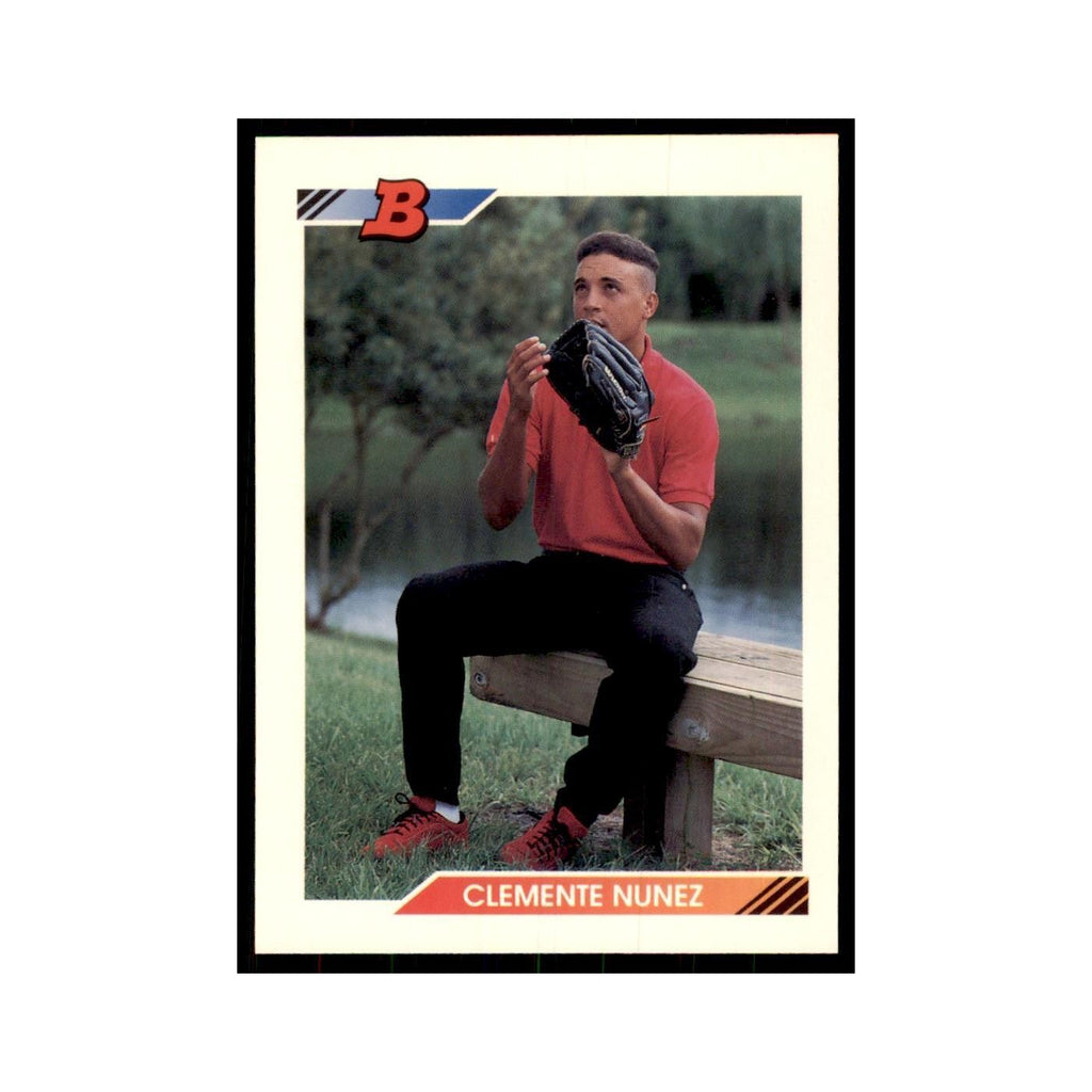 1992 Bowman Clemente Nunez Baseball Cards #417