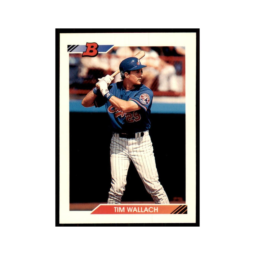 1992 Bowman Tim Wallach Baseball Cards #372