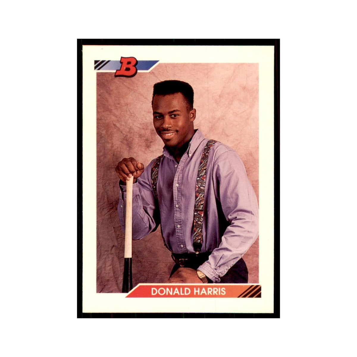 1992 Bowman Donald Harris Baseball Cards #332