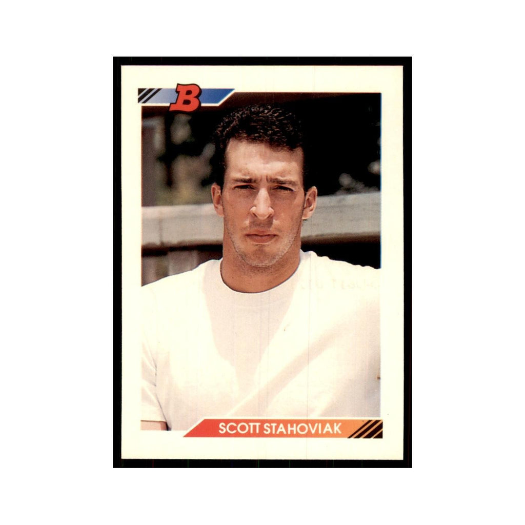 1992 Bowman Scott Stahoviak Baseball Cards #360